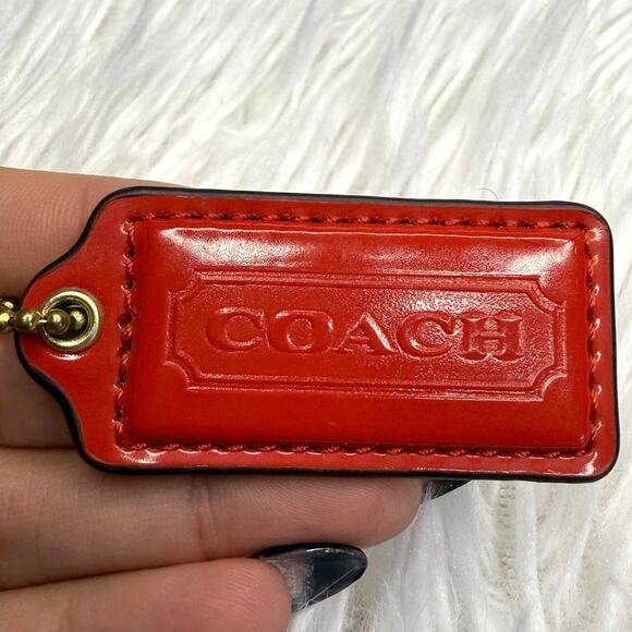 2" COACH Fob Bag Charm Hang tag Hangtag - Picture 1 of 2